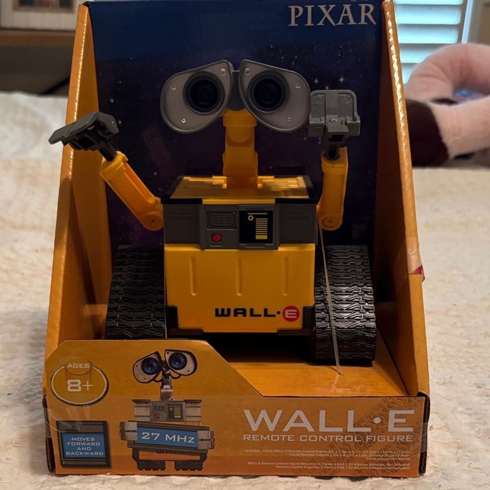 Pixar WALL·E Remote Control Figure - Yellow and Black